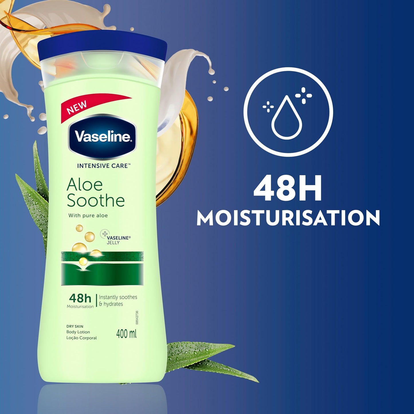Vaseline Aloe Soothe 400Ml