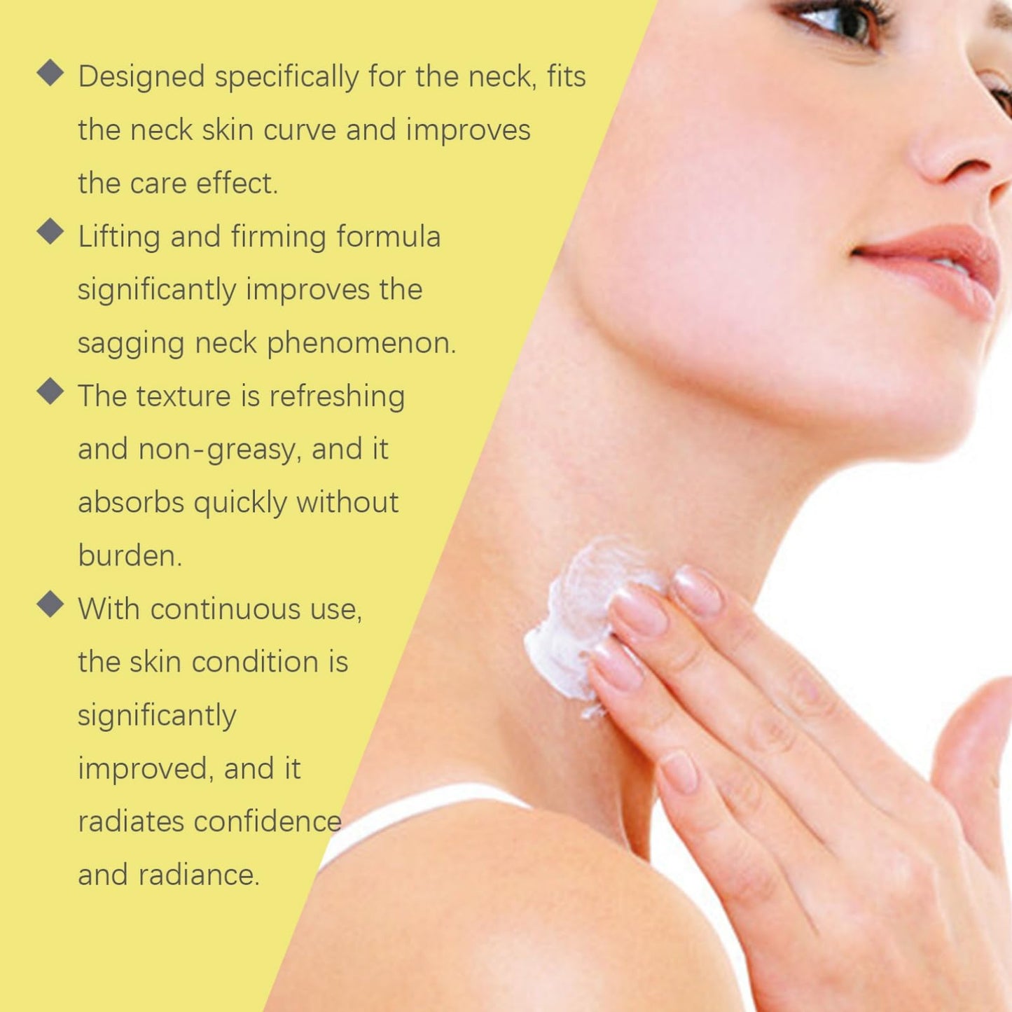 Neck Creams For Firming Roller,Tighten and Lift Neck Cream,Neck Firming Creams With 3 Roller Massage,Neck Firming Cream,Ne/ck Tightening Cream,Firming Lifting Ne/ck Cream,Fir/ming Cre/am for Women