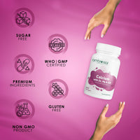 AMBROSIAL Ambrosial Calcium Magnesium Zinc + D3 – 4-in-1 Mineral Complex with Calcium Citrate – High Strength Daily Formula – 120 Softgel Capsules – Non-GMO, Gluten-Free, GMP Certified