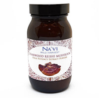 Na'vi Organics Duanwood Reishi Mushroom Extract Powder | Full Spectrum Dual-Extract Reishi Mushroom Supplement | Ideal for Immune Support & Liver Function | Wild-Cultivated Powder - 90g