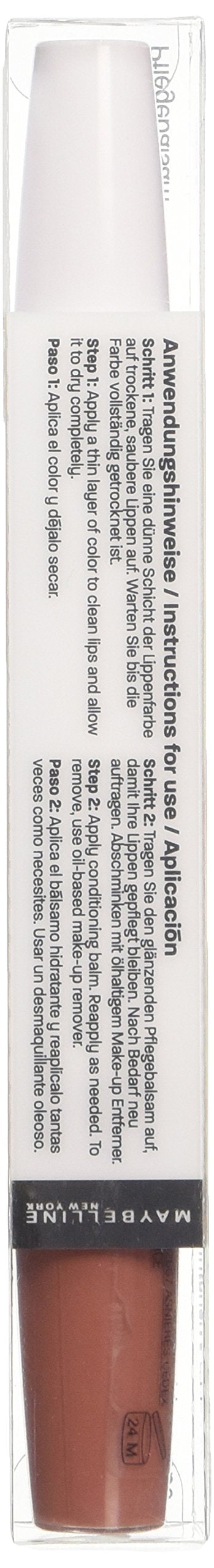 Maybelline Superstay 24 Hour Dual Ended Lipstick, 611 Creme Caramel, 9 ml, Pack Of 1