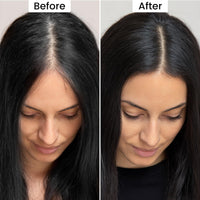 VOLLUCK Root Touch up Powder 4g – Covers Grey Roots & Conceals Thinning Hair, Hairline Powder for Men & Women – Natural Look, Easy to Use & Compact for Quick Touch Ups (Black)