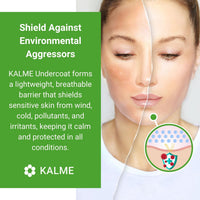 Skin Shop KALME Undercoat – Anti-Redness Primer & Barrier for Sensitive Skin – Lightweight, Fast-Absorbing Protection Against Irritation, Makeup & Flare-Ups (75ml)