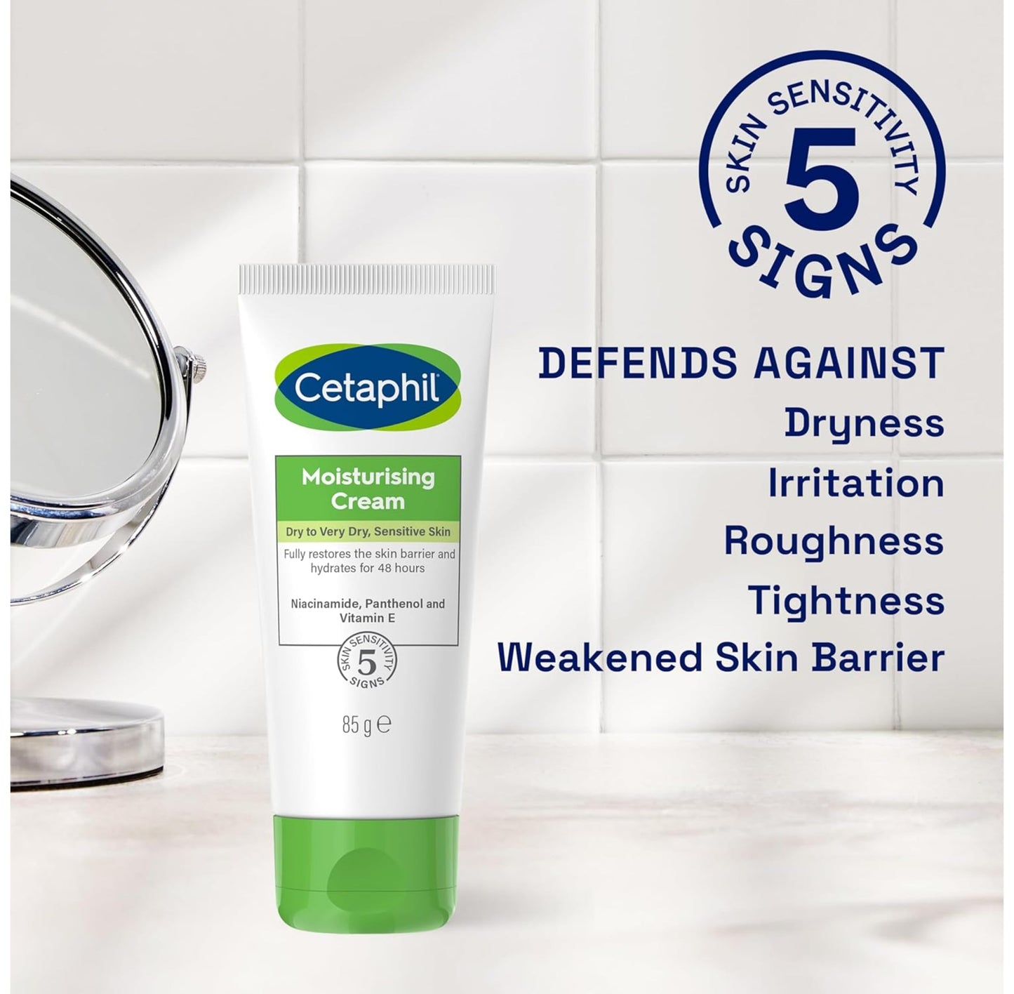 Cetaphil Moisturising Cream Face Hand and Body 85g
