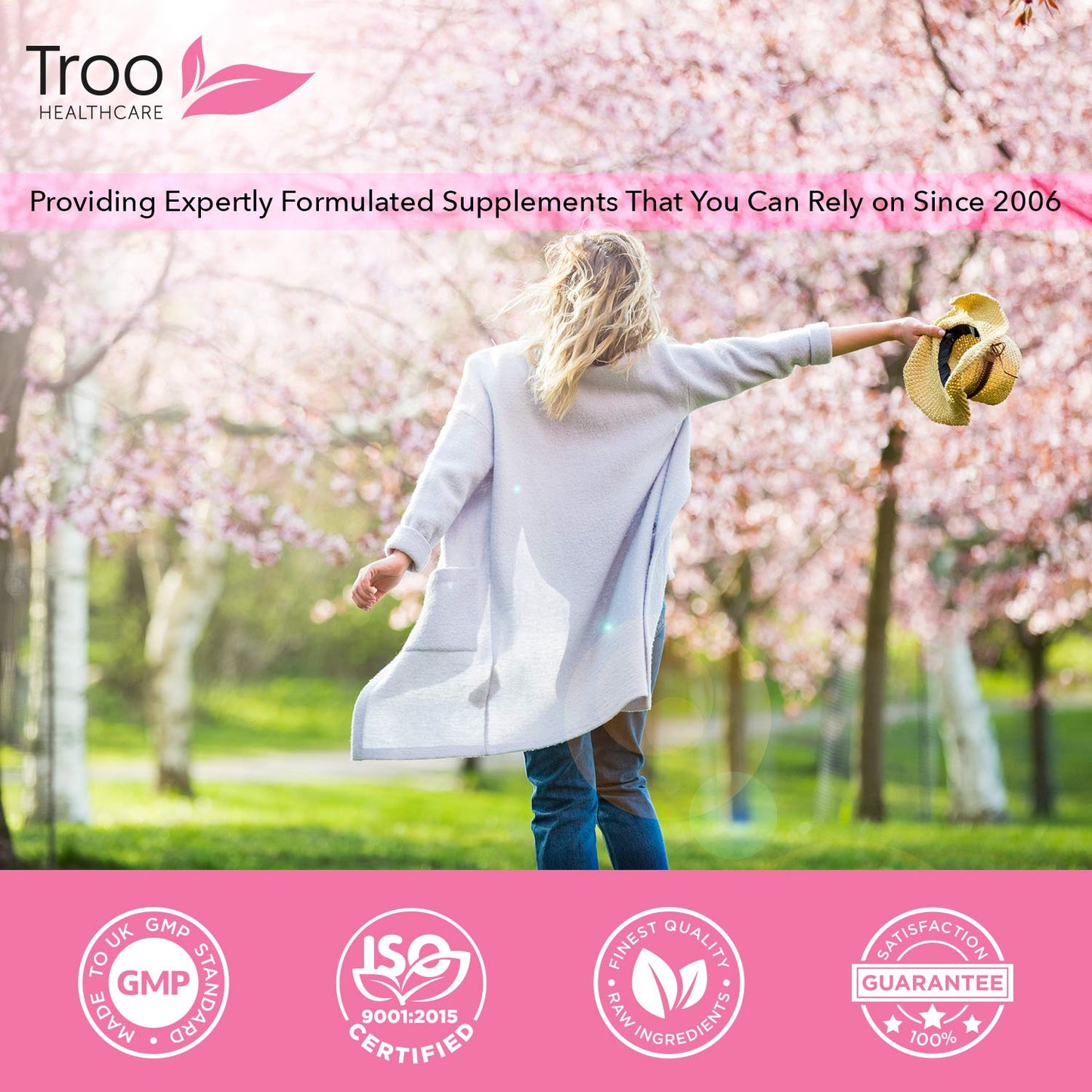 Troo Health Care Troo Magnesium Citrate 120 Capsules 500mg Mag24-7
