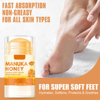 HERBINSOLS Honey Foot Cream - 2pcs Foot Cream For Very Dry Feet - Heel Cream For Deep Cracked Skin - Deep Hydration Foot Moisturiser - Intensive Moisturizing Daily Hands & Feet Skin Care Stick