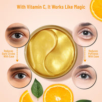 SWISS BEAUTY Swiss Beauty Hydra Anti Wrinkle Eye Serum Patch| Treats Dark Circles, Fine Lines And Wrinkles | Enriched With Collagen And Aloe Vera Extract | Shade -Gold, 60 Pcs by Glowrity