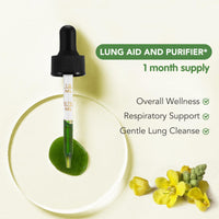 herlosfeel Mullein Leaf Extract for Lungs, 60ml Mullein Leaf Liquid Drops,Natural Mullein Drops for Lungs Cleanse, & Premium Mullein Leaf Extract Fast Absorption Rich in Chlorophyll Vegetarian & Health Supplemen