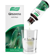 A.Vogel Ginsavena Drops | Herbal Food Supplement | Extract of Freshly Harvested Avena Sativa Herb & Eleutherococcus | Suitable for Vegans | 50ml