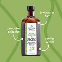 Nature Spell Eucalyptus Oil for Hair & Body, Pre-Diluted Oil to Smooth Strands & Refresh Skin Texture, For All Hair & Skin Types, Vegan, 150ml