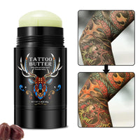 KKwoter Natural Tattoo Balm for New & Old Tattoo Aftercare - Healing, Whitening & Color Enhancement with Butter & Cream
