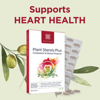 Healthspan Plant Sterols Plus (28 Day Supply) | 2400 mg Plant sterols with Oli-Ola Olive Extract | Supports Normal Cholesterol Levels | Added Potassium & Vitamins B1 & B3