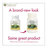 Health Leads ...Working With Nature Folate (L-Methylfolate) 400μg x 90 Capsules - 5-MTHF Active Form of Folic Acid/Vitamin B9 - Supports Normal Maternal Tissue Growth During Pregnancy - PRENATAL- Magnesium Stearate Free - Made in Wales