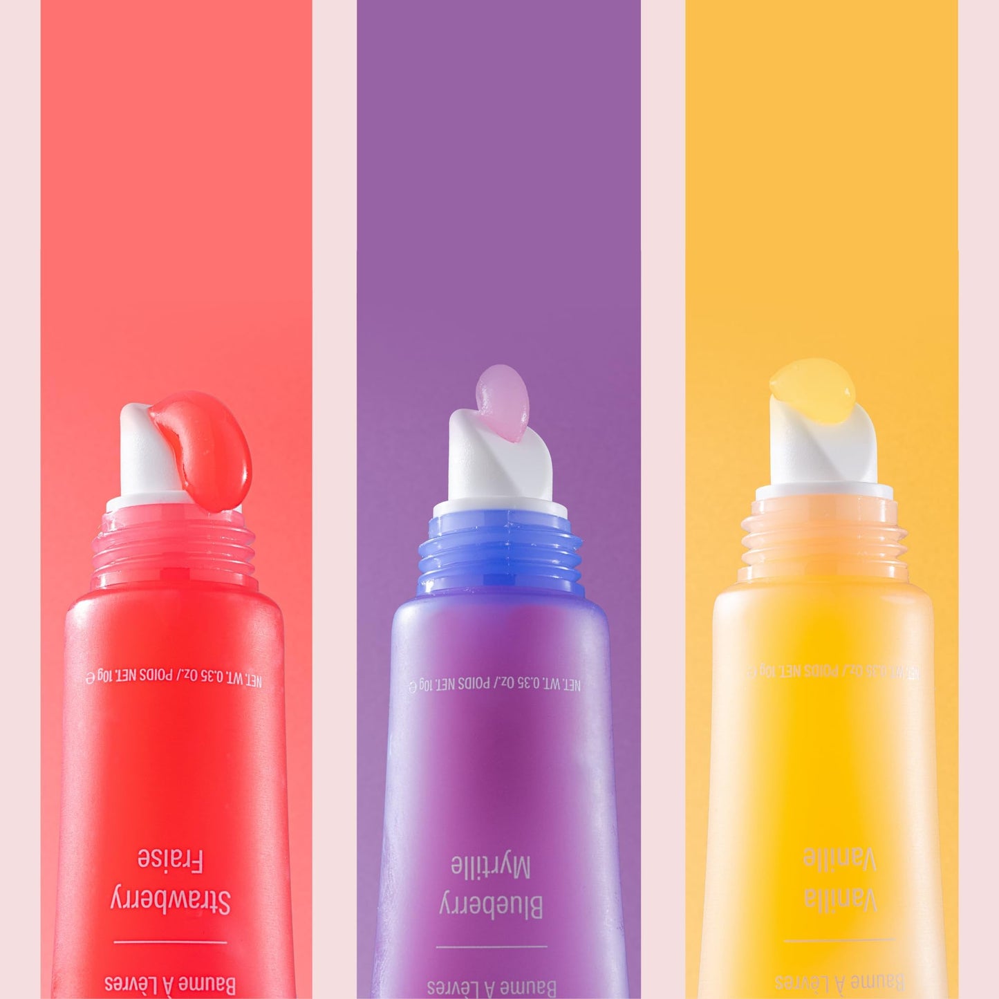 W7 Gloss Away Lip Balm - 2Pcs - Nourishing Lip Balm Formula With Shea Butter - Blueberry