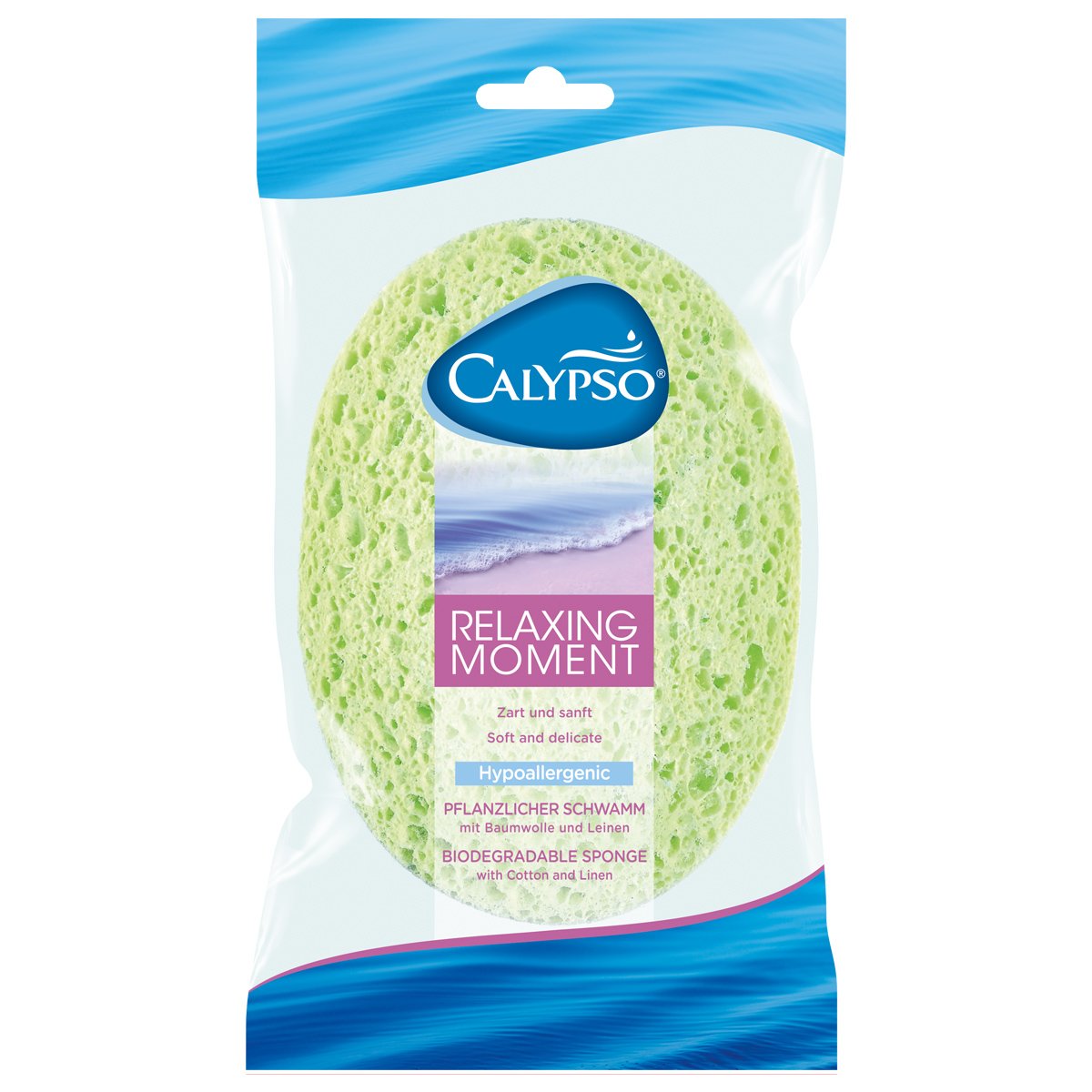 Spontex Calypso Relaxing Moment Body Sponge,color may vary