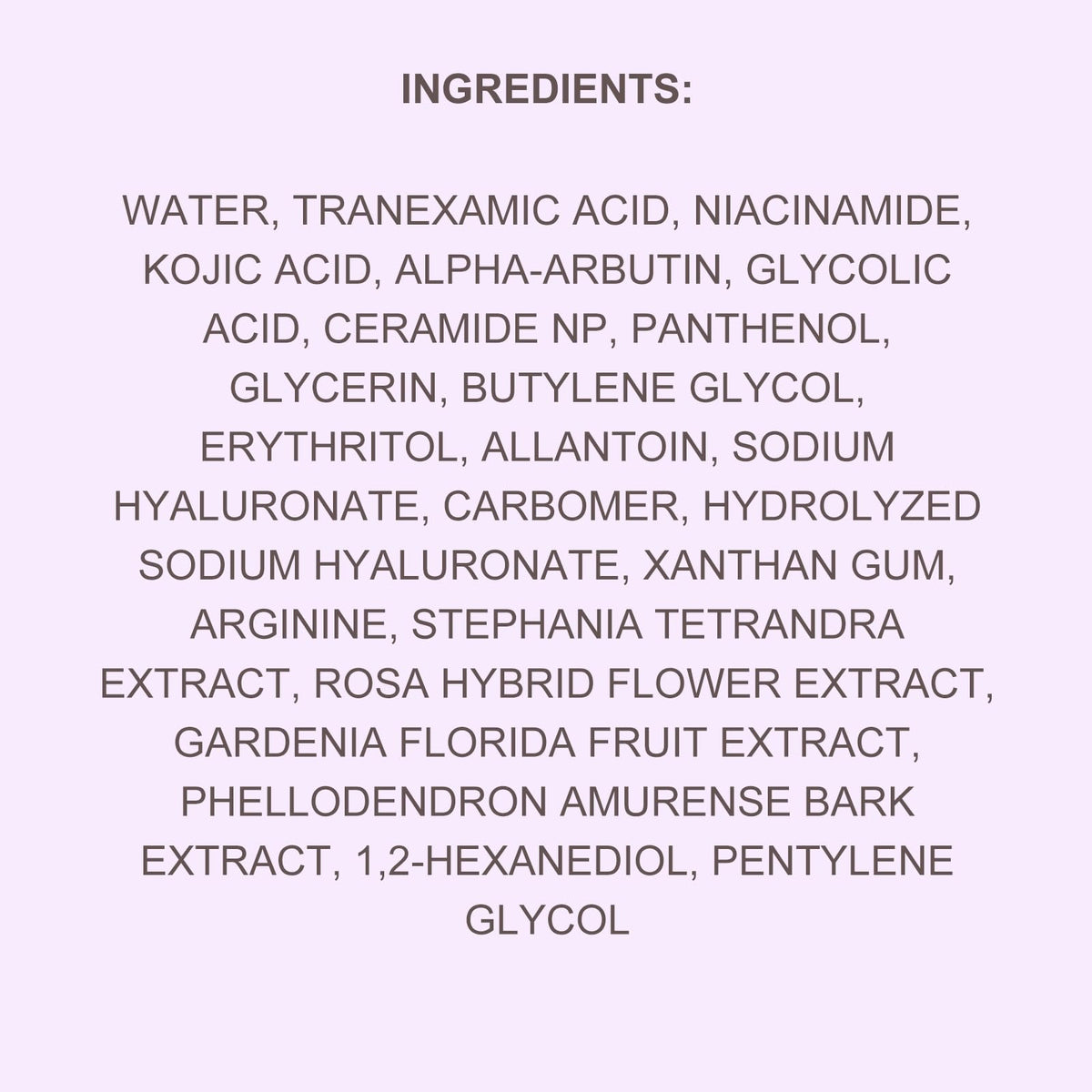 ANAI RUI ANAiRUi 10% Tranexamic Acid Serum 30 ml, Dark Spot Correcting Serum with Tranexamic Acid + Hyaluronic Acid + Niacinamide, Targets Hyperpigmentation, Even Skin Tone
