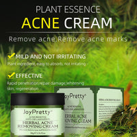 QEUTKEZS Herbal Acne Removing Cream,Professionally Remove Acne Marks,Gently Moisturize,Refreshing & Not Greasy,Improving Sensitive Skin Prone to Acne,Acne Scar Cream & Pimple Remover For All Skin Types