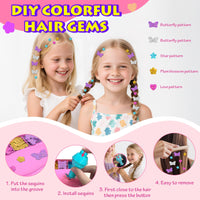 Dkinghome kids Nail Art Kit for Girls, Nail Polish Set Girls Toys Nail Varnish Sets Girl Gifts for Kids Birthday Presents Gifts for 6 7 8 9 10 11 12 years old Girl