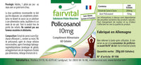 fairvital Fairvital | Policosanol 10mg - Vegan - HIGH Dosage - 60 Capsules