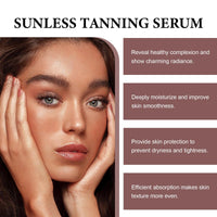 Katslyn Tanning Drops Soothe,Sunless Tanning Drops Moisturizing,Long Lasting,Protecting from Sun Damage,Enhancing Your Natural Skin Tone