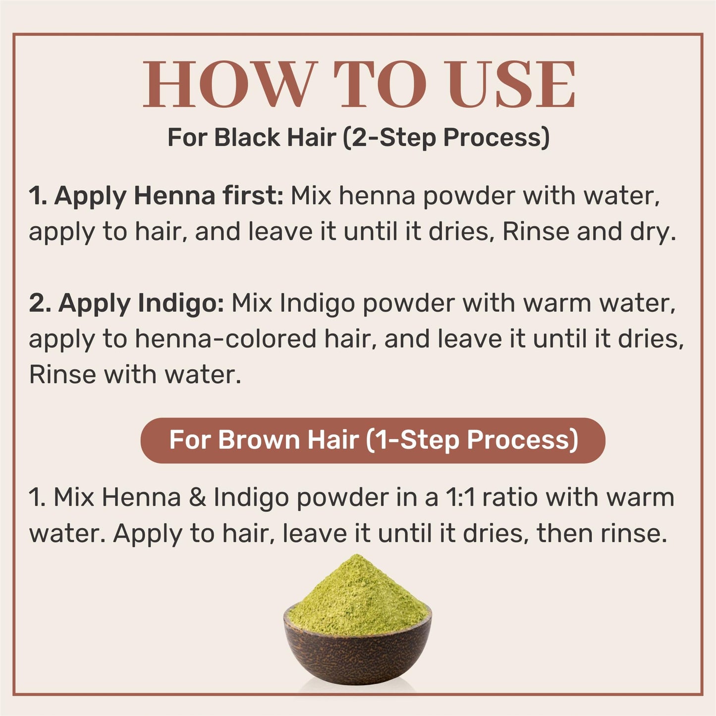 SAMYAM Natural Indigo Powder - 200g Pack | Natural Hair Dye, Chemical and PPD Free