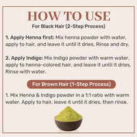 SAMYAM Natural Indigo Powder - 200g Pack | Natural Hair Dye, Chemical and PPD Free