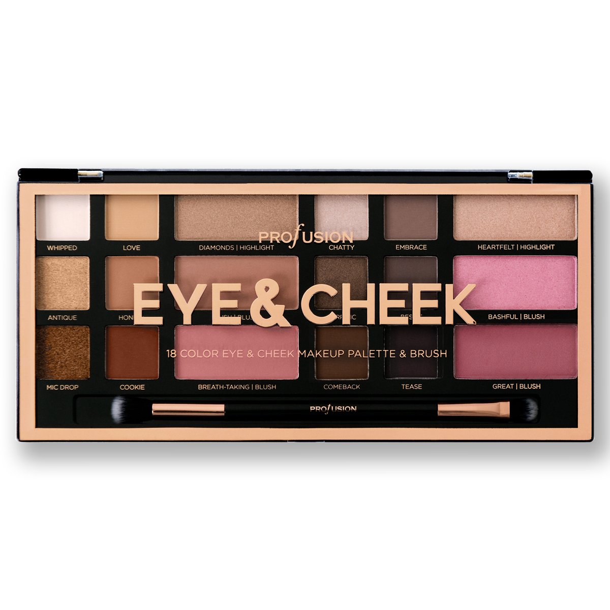 Profusion Cosmetics - Professional Artistry Pro Eye & Cheek Palette
