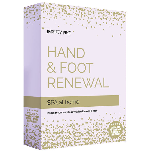BEAUTYPRO HAND & FOOT RENEWAL SPA at Home with 2 Foot Masks & 1 Hand Mask | Packed Full of Natural Ingredients | Relaxation Gifts For Women | Skin Care & Face Care | Beauty Sets