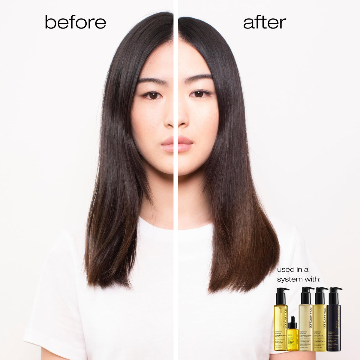 shu uemura art of hair Shu Uemura, Universal Hair & Skin Balm Essence Absolue, Dry Hair & Skin, Enriched with Camellia Oil, Moisturises & Detangles, Shiny, 150 ml