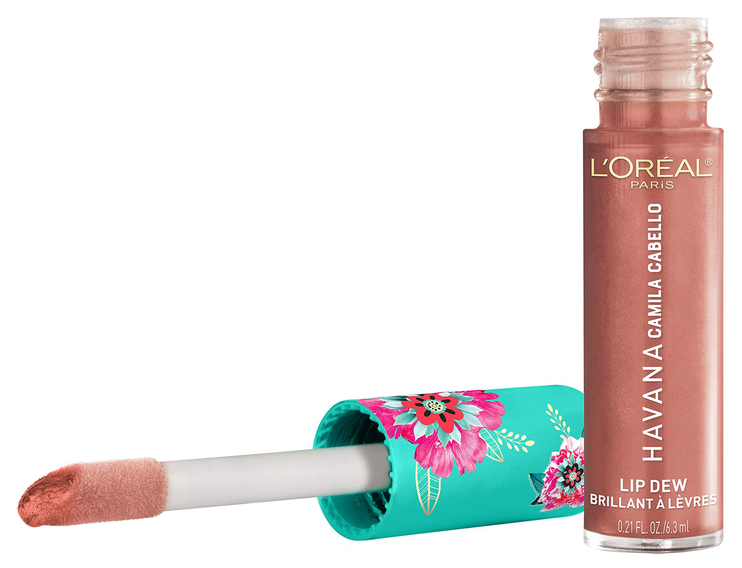 L'Oreal Paris L'Oréal Paris Camila Cabello Lip Dew 04 Lit Up Shimmer Lip Gloss