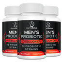 AureaSalus Probiotic for Men, 500 Billion CFU 12 Strains, Men's Probiotic with Cranberry, Turmeric, Goji Berry, Probiotics for Gut & Digestive Health, Gluten and Dairy Free, 60 Capsules (60 Count (Pack of 3))