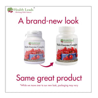 Health Leads ...Working With Nature Multi-Enzyme Digestive Complex x 90 Capsules (No Magnesium Stearate), Non-GMO, Formulated & Made in Wales