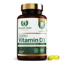 Royal Oak Health Vitamin D3 2000iu (Cholecalciferol) x360 Soft Gel Capsules / 12 Month Supply - High Strength Easy to Swallow Vitamin D Tablet Alternative Supplement for Immune, Muscle, Bones & Teeth