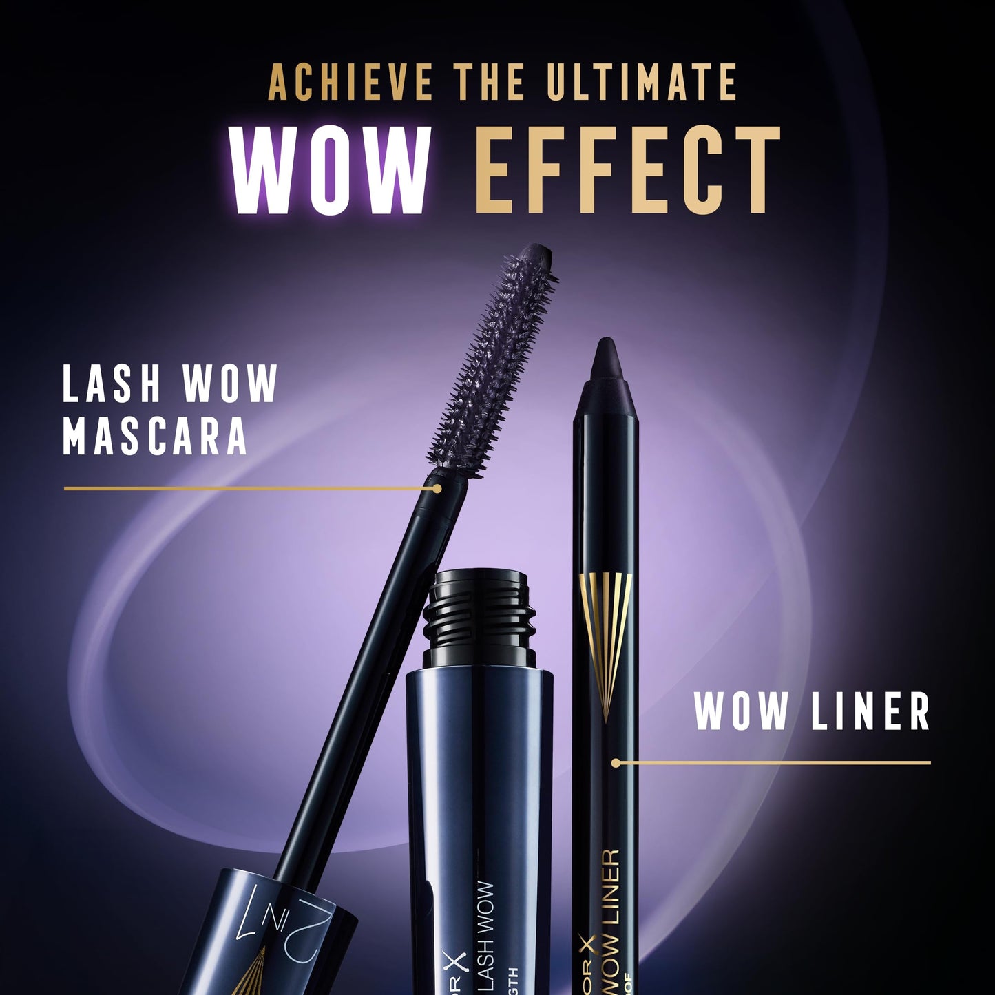 Max Factor Masterpiece Wow Liner, 310 Sable Black, 24-Hour Wear Eyeliner, High Colour Payoff, Waterproof and Smudgeproof, Vegan