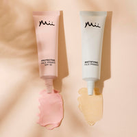 Mii Cosmetics Protective Face Primer SPF 50 | Hydrating Makeup Primer With Hyaluronic Acid and Ceramides | Pore and Coral Reef-Friendly SPF for Radiant Skin | 30ml