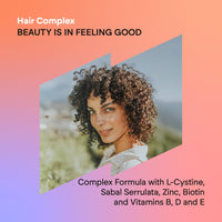 NUTRALIE Hair Vitamins [Award 2022] - Biotin + Zinc + Selenium + L-Cysteine - Hair Supplement for Men and Women - 90 Vegetarian Capsules Nutralie