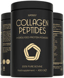 Premium Collagen Powder - Collagen Supplements for Women & Men - Pure Bovine Collagen Peptides 400g - Hydrolysed Collagen Type 1 and 3 for Skin, Hair & Nails - Tasteless, Dissolves Easily, Mixes Well