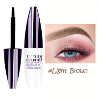 ZoeyShine Natural Colors Peel Off Eyebrow Gel Tint – Waterproof, Smudge-Proof, Long Lasting Up to 3 Days(Light Brown)