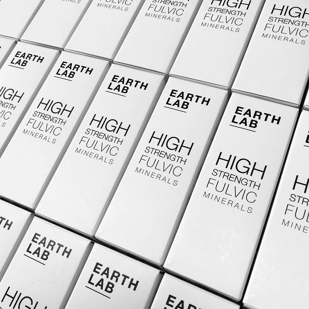 Earth Lab - Fulvic Minerals 50ml - High Strength, All Natural & Vegan Friendly, 100 Day Water Drops - Best for Gut Health