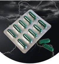 Ultra Strong Vibrant Green - (10 Pack) New & Effective 700mg Ginseng & ASHWAGANDHA Complex Herbal Supplement for Men - Performance, Energy, Stamina & Endurance, 100% Natural