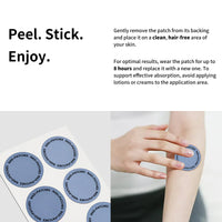 Generic Berberine Patches | NAD+ Wellness Patches | Plant-Based Herbal Formula, Berberine & Natural Extracts | Vegan Body Patche for Energy & Vitality | 30 PCS