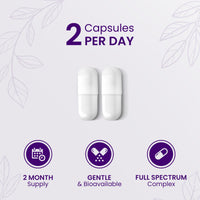 Oxford Organics Magnesium Glycinate 4-in-1 Complex | 1233mg of Magnesium Bisglycinate, Citrate, Malate & Taurate | Magnesium Supplements for sleep and restless legs relief | High Strength Magnesium tablets Made in UK