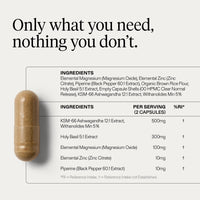 Puresport Ultra Ashwagandha KSM-66 Supplement, 60 Capsules