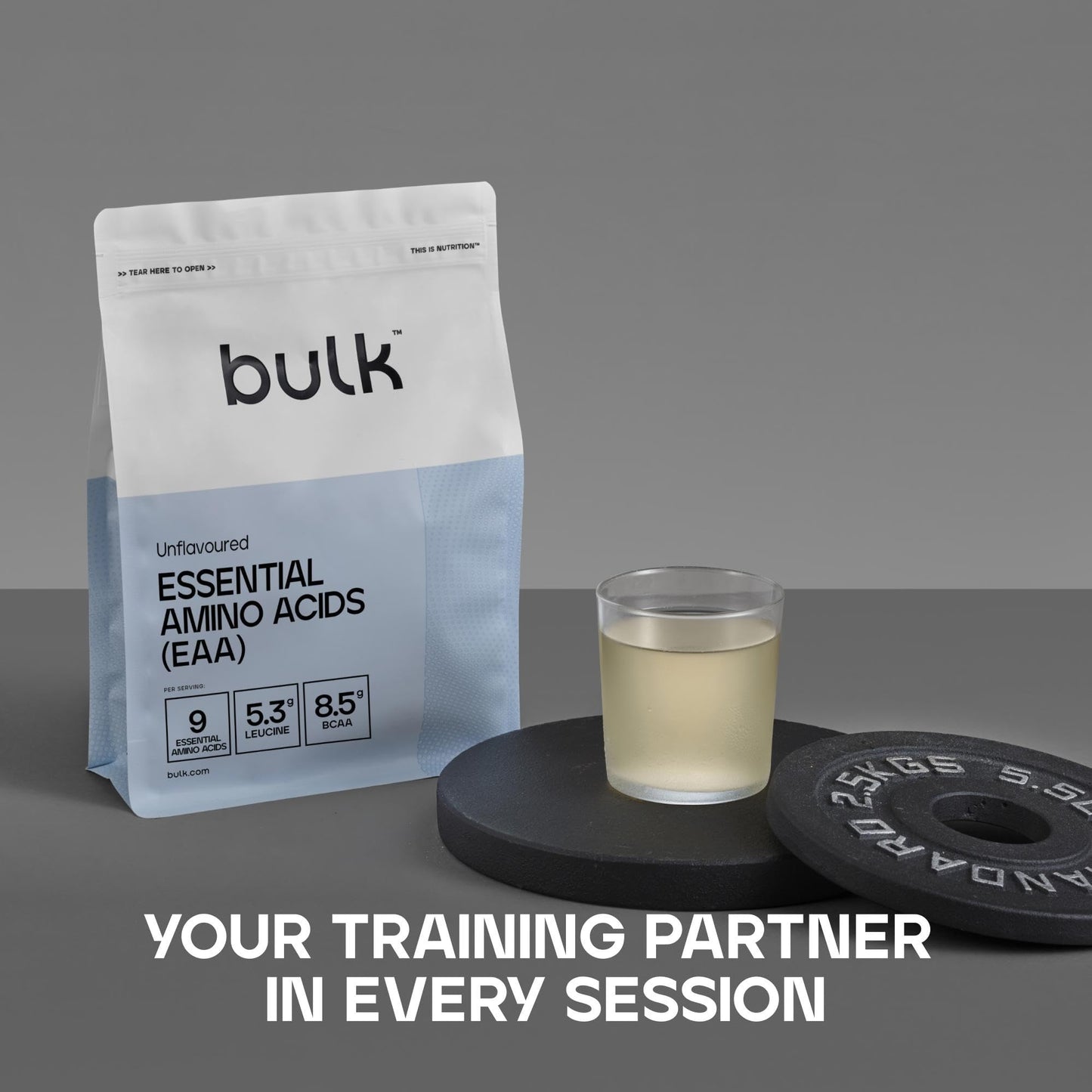 Bulk Pure Essential Amino Acids Powder, 500 g, Packaging May Vary