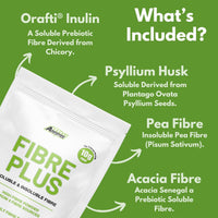 Freak Athletics Fibre Supplement Prebiotic Fibre Powder - Soluble & Insoluble Fibre from 4 Fibre Sources - 10g Fibre Per 2 Scoop Serving - Prebiotic Fibre Suitable for Men & Women UK Made