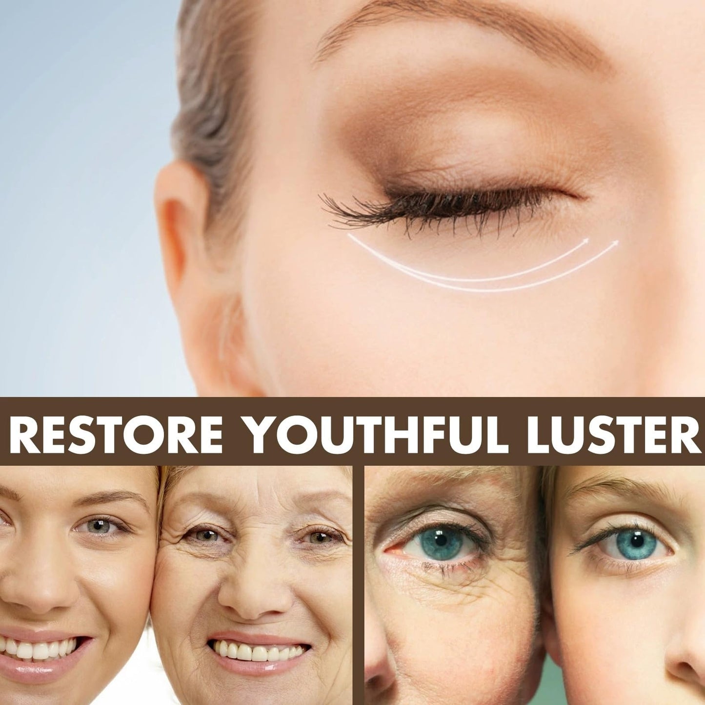 Vitamin C Eye Serum,Eye Cream for Dark Circles and Puffy Eyes,Under Eye Cream,Eye Bags Remover,Anti Wrinkle Vit C SerumFor Women/Men Anti Aging,Skincare for Dark Circles Under Eye Treatment Women