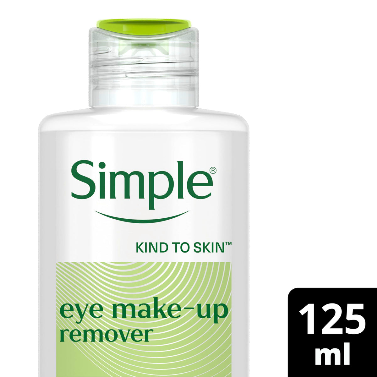Vaseline Simple Kind to Skin Eye Makeup Remover pro-vitamins B5 + E and triple-purified water for sensitive skin 125 ml
