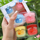 ChicNana Lip balm Set, 4 Packs Lip Balm Multipack Long Lasting Lips Moisturizer Intensive Lip Repair Treatment for Cracked, Dry and Chapped Lips Day Night Lip Care (4Pcs (Colorful Package))