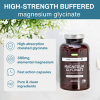 Igennus Healthcare Nutrition Igennus Chelated Magnesium Glycinate Pure & Clean Formula 180 Capsules