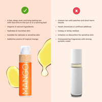 COCOSOLIS Mango Tan Accelerator with Vitamin E, Bio Oil Body Lotion for Natural Tan (200)